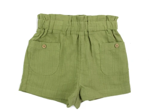 Lil Atelier sage shorts